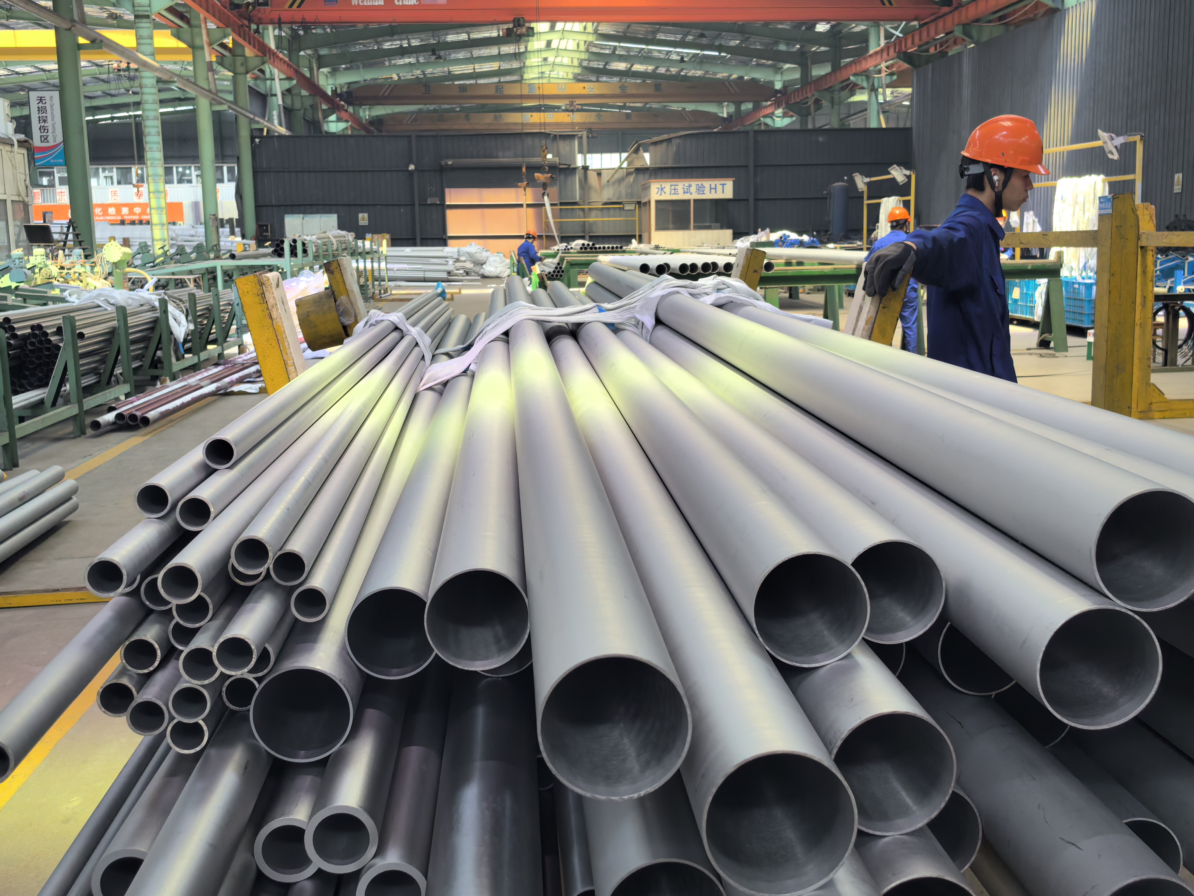 Dàn ống thép không gỉ Duplex Steel 904L 2205 A789 Giá thấp